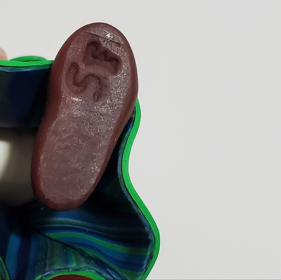 Vintage Small Fry sculpture little wizard with green cloak art Folk Art - Picture 11 of 13